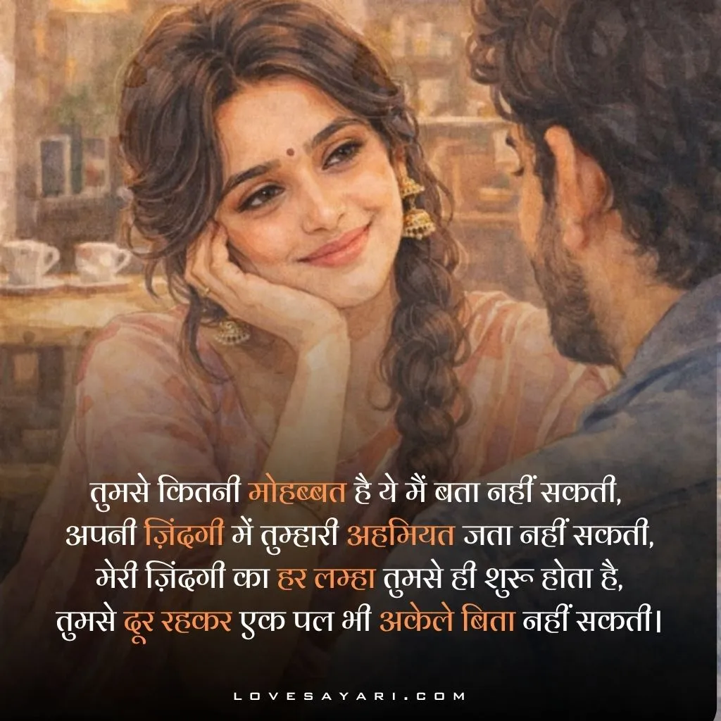 Love Shayari in Hindi