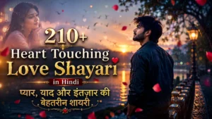 Heart Touching Love Shayari in Hindi